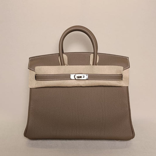 Hermès Birkin 25 in Togo with Palladium Hardware