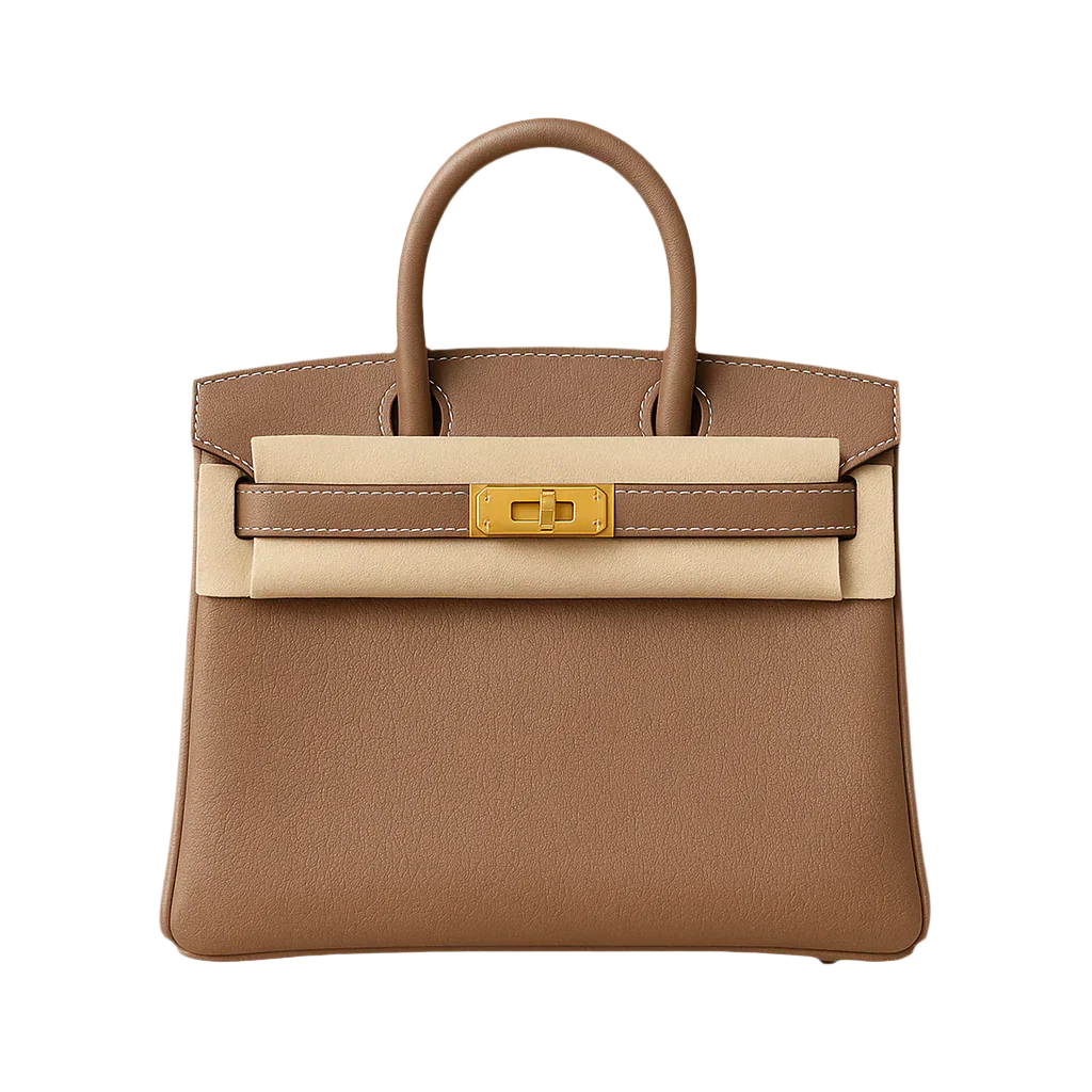 Hermès Birkin 25 in Gold Togo with Gold Hardware