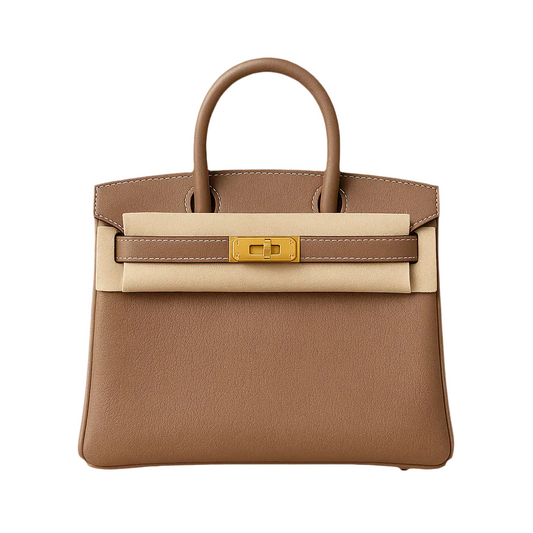 Hermès Birkin 25 in Gold Togo with Gold Hardware