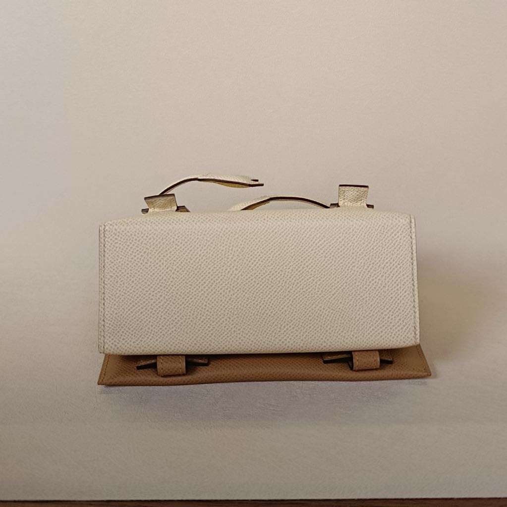 Hermès Kelly Doll in White