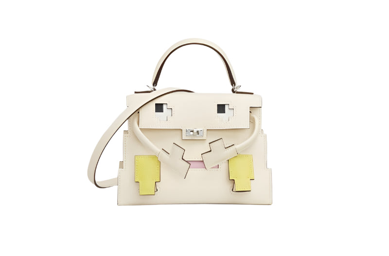 Hermès Kelly Doll in White