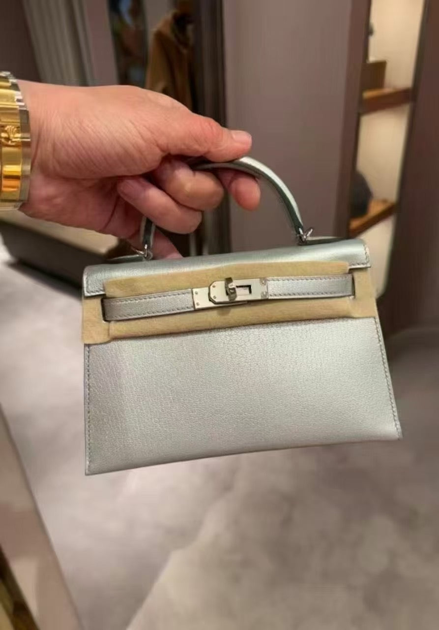 Hermès Mini Kelly II in Olympic Color
