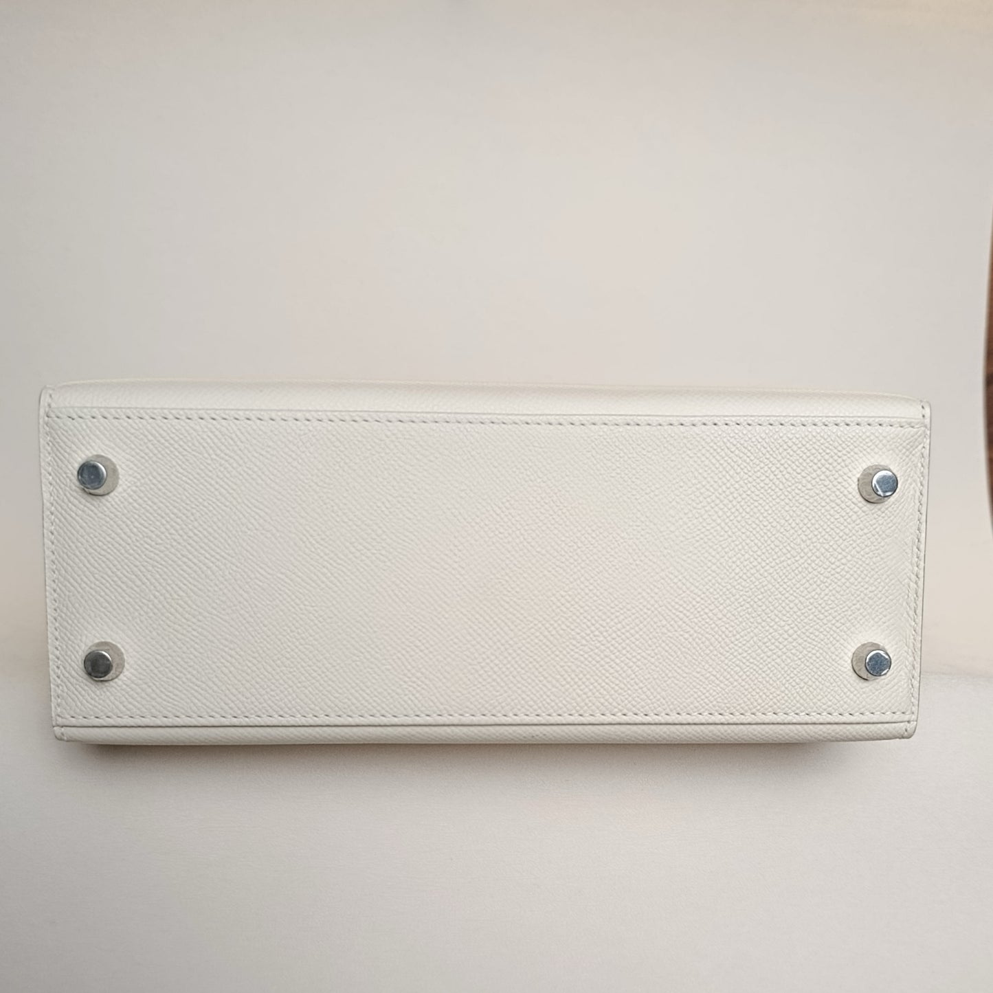 Hermès Kelly 25 / White /Epsom